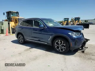 2022 BMW X3 sDrive30i with VIN WBX47DP0XNN158398, listed as a Copart auction lot 49819095 with 53,816 mi miles and Non Repairable. Bid and sale history available at DreamBid. Image 11.
