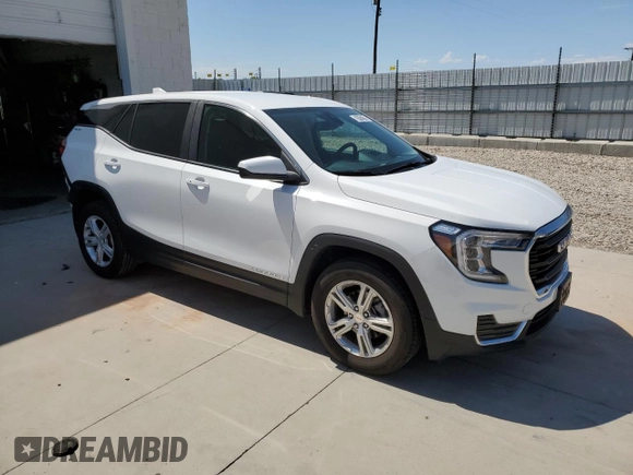 2024 GMC Terrain SLE with VIN 3GKALTEG9RL369589, listed as a Copart auction lot 63112715 with 24,852 mi miles and Clean title. Bid and sale history available at DreamBid. Image 4.