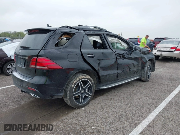 2018 Mercedes-Benz GLE 350 with VIN 4JGDA5JB6JB158761, listed as a IAAI auction lot 41937353 with Not provided miles and . Bid and sale history available at DreamBid. Image 4.