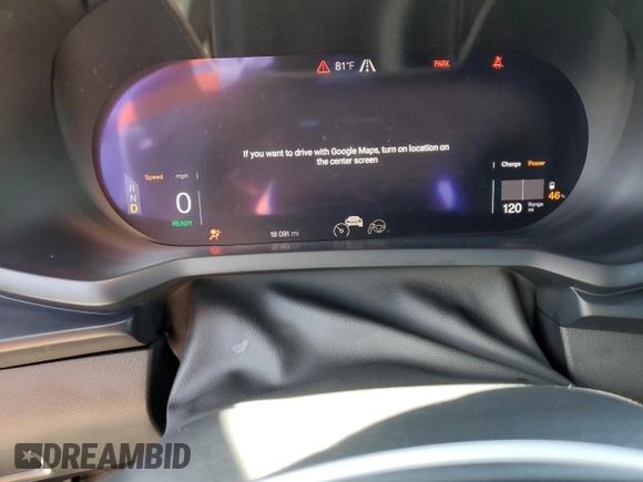 2024 Polestar 2 z VIN YSMFD3KA9RL210991, wystawiony jako Copart lot #58039505 z przebiegiem 18 091 mil mil oraz Szkody całkowita. Historia ofert i sprzedaży dostępna na DreamBid. Obrazek 9.