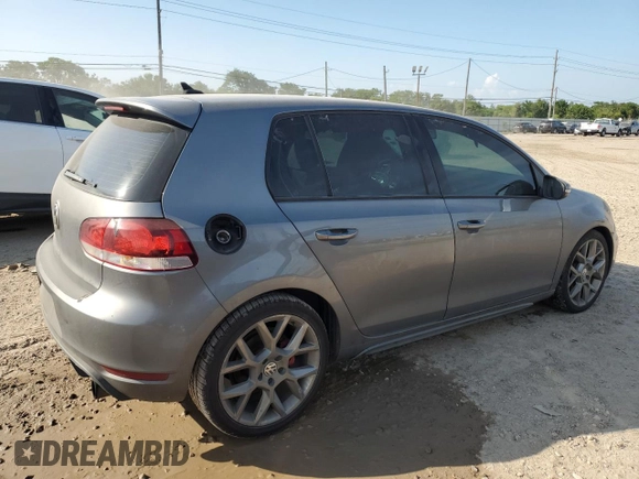 2013 Volkswagen GTI Driver's Edition with VIN WVWHD7AJXDW013669, listed as a Copart auction lot 61721474 with 210,857 mi miles and Clean title. Bid and sale history available at DreamBid. Image 3.