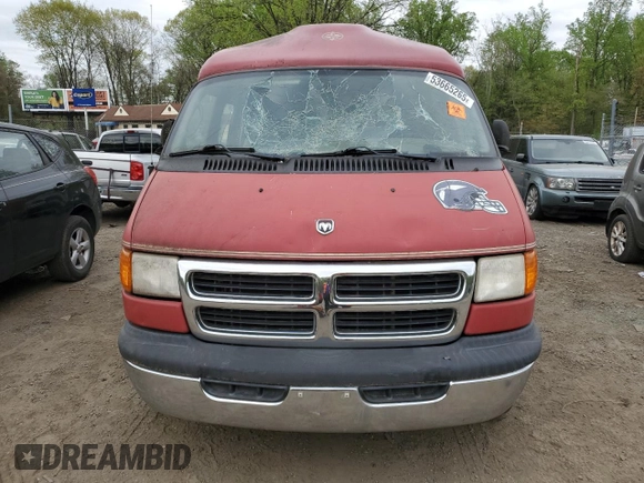 2002 Dodge Cargo Conversion with VIN 2B6HB11Y92K146300, listed as a Copart auction lot 53665265 with Not Provided miles and Salvage Title. Bid and sale history available at carsss.com. Image 5.