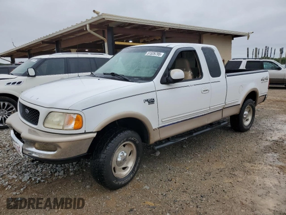 1998 Ford F-150 XL with VIN 1FTRX18L7WNB60346, listed as a Copart auction lot 51526795 with 290,180 mi miles and Salvage title. Bid and sale history available at DreamBid. Image 1.