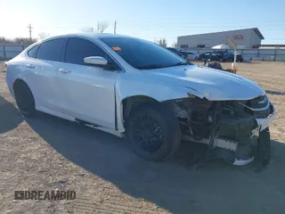 2015 Chrysler 200 Limited with VIN 1C3CCCAB8FN538189, listed as a IAAI auction lot 41750361 with 155,532 mi miles. Bid and sale history available at carsss.com. Image 1.