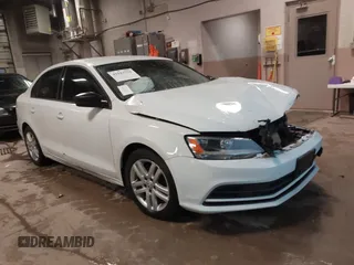 2015 Volkswagen Jetta Sedan 2.0L S with VIN 3VW2K7AJ1FM225534, listed as a IAAI auction lot 41941755 with 123,890 mi miles. Bid and sale history available at carsss.com. Image 1.