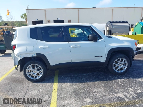 2023 Jeep Renegade Upland with VIN ZACNJDB10PPP68157, listed as a IAAI auction lot 41915461 with 19,640 mi miles and . Bid and sale history available at DreamBid. Image 14.