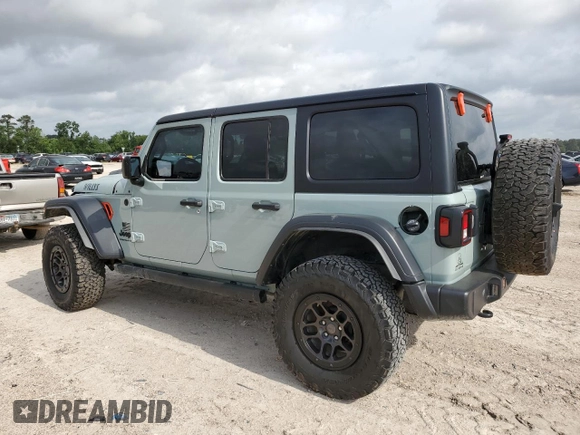2023 Jeep Wrangler Willys with VIN 1C4HJXDN6PW664826, listed as a Copart auction lot 54842415 with 20,004 mi miles and Salvage Title. Bid and sale history available at DreamBid. Image 2.