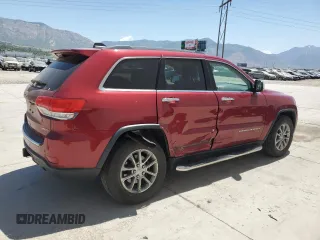 2014 Jeep Grand Cherokee Limited with VIN 1C4RJFBT8EC195365, listed as a Copart auction lot 60259125 with 82,423 mi miles and Salvage title. Bid and sale history available at DreamBid. Image 3.