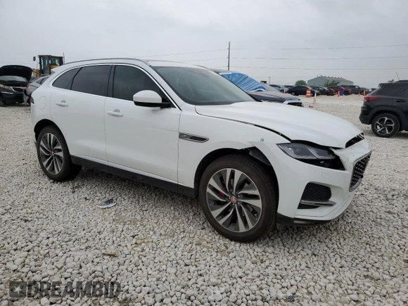 2022 Jaguar F-Pace S z VIN SADCJ2EX6NA702096, wystawiony jako Copart lot #51251345 z przebiegiem 56 512 mil mil oraz Szkoda całkowita • Salvage title. Historia ofert i sprzedaży dostępna na DreamBid. Obrazek 4.