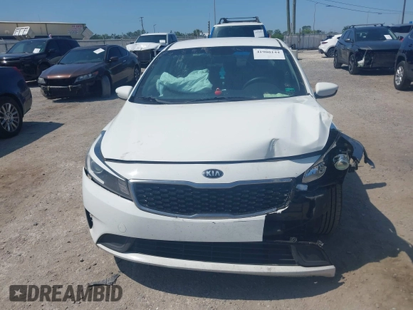 2017 Kia Forte LX with VIN 3KPFK4A75HE091714, listed as a IAAI auction lot 41908144 with 99,736 mi miles. Bid and sale history available at carsss.com. Image 12.