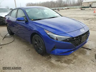 2023 Hyundai Elantra SEL with VIN KMHLM4AG3PU471434, listed as a Copart auction lot 47070395 with 33,995 mi miles and Salvage Title. Bid and sale history available at carsss.com. Image 4.