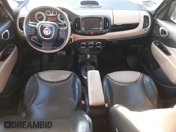 2014 FIAT 500L Lounge z VIN ZFBCFACH2EZ010781, wystawiony jako Copart lot #44911325 z przebiegiem 166 377 mil mil oraz Czysty tytuł • Clean title. Historia ofert i sprzedaży dostępna na DreamBid. Obrazek 8.