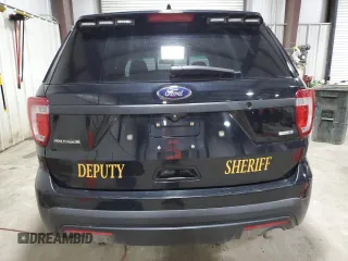 2016 Ford Police Interceptor Utility z VIN 1FM5K8AR7GGB54066, wystawiony jako Copart lot #52110255 z przebiegiem 95 302 mil mil oraz Szkoda całkowita • Salvage title. Historia ofert i sprzedaży dostępna na DreamBid. Obrazek 6.