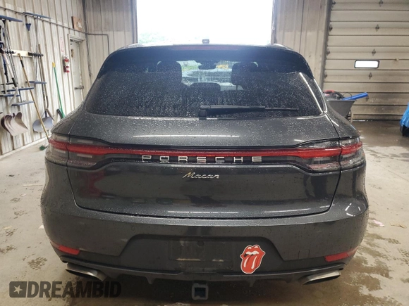 2019 Porsche Macan with VIN WP1AA2A50KLB01997, listed as a Copart auction lot 58163905 with 38,106 mi miles and Salvage title. Bid and sale history available at DreamBid. Image 6.