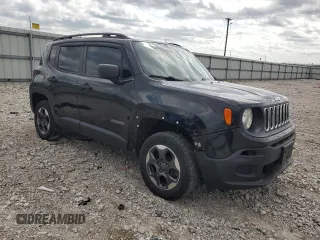 2017 Jeep Renegade Sport с VIN ZACCJBAB7HPG54571, выставлен на аукционе Copart как лот 51223495 с пробегом 92 766 миль миль и Списание • Salvage title. История ставок и продаж доступна на DreamBid. Изображение 4.