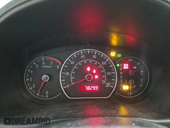 2007 Suzuki SX4 with VIN JS2YB413375110508, listed as a Copart auction lot 87679495 with 78,299 mi miles and Clean Title. Bid and sale history available at carsss.com. Image 9.