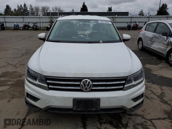 2021 Volkswagen Tiguan S with VIN 3VV0B7AX1MM074272, listed as a Copart auction lot 43519695 with 35,021 mi miles and Salvage title. Bid and sale history available at DreamBid. Image 5.