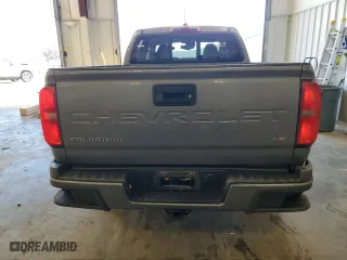 2021 Chevrolet Colorado 4WD Z71 with VIN 1GCGTDEN5M1236807, listed as a Copart auction lot 88790435 with 80,095 mi miles and Salvage Title. Bid and sale history available at carsss.com. Image 6.