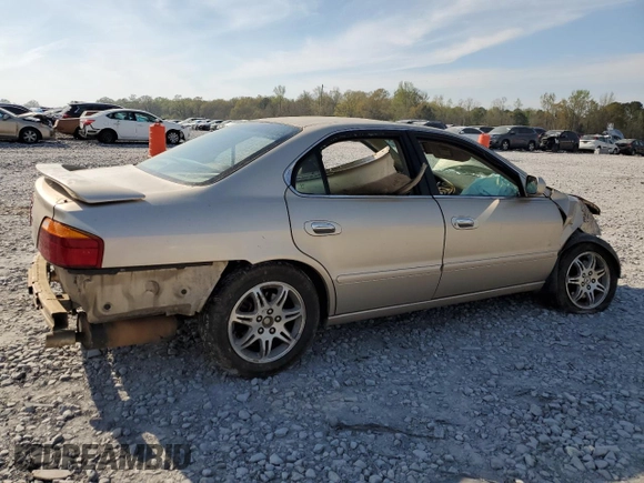 2000 Acura TL with VIN 19UUA5662YA043575, listed as a Copart auction lot 50902515 with 0 mi miles and Salvage Title. Bid and sale history available at carsss.com. Image 3.
