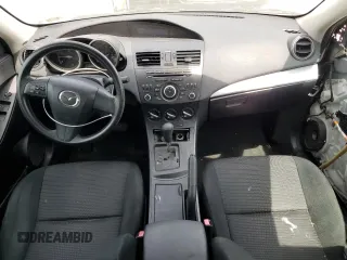 2013 Mazda 3 i SV with VIN JM1BL1TG5D1796307, listed as a Copart auction lot 54529955 with 89,558 mi miles and Salvage title. Bid and sale history available at DreamBid. Image 8.