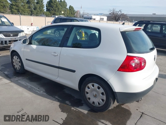 2009 Volkswagen Rabbit S with VIN WVWBB71K09W101853, listed as a IAAI auction lot 41658313 with 83,221 mi miles and . Bid and sale history available at DreamBid. Image 3.