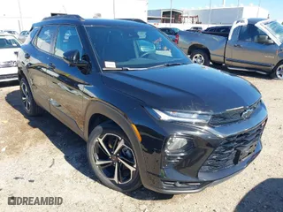 2022 Chevrolet TrailBlazer RS with VIN KL79MTSL1NB098775, listed as a IAAI auction lot 40833689 with 68,375 mi miles. Bid and sale history available at carsss.com. Image 1.