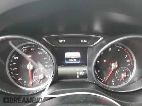 2017 Mercedes-Benz CLA 250 with VIN WDDSJ4GB5HN421897, listed as a Copart auction lot 50415814 with 53,499 mi miles and . Bid and sale history available at DreamBid. Image 9.