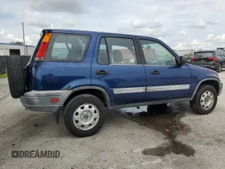 1999 Honda CR-V LX with VIN JHLRD1840XC037215, listed as a Copart auction lot 71116744 with 156,385 mi miles and Salvage Title. Bid and sale history available at carsss.com. Image 3.