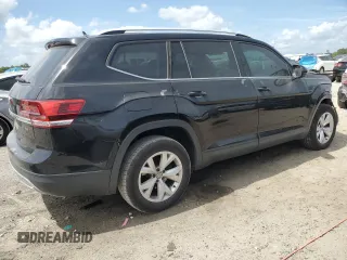 2018 Volkswagen Atlas Launch Edition with VIN 1V2BR2CA4JC502006, listed as a Copart auction lot 51957625 with 102,591 mi miles and Salvage title. Bid and sale history available at DreamBid. Image 3.