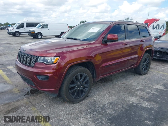 2017 Jeep Grand Cherokee Laredo with VIN 1C4RJFAG3HC701869, listed as a IAAI auction lot 42720101 with 67,311 mi miles and . Bid and sale history available at DreamBid. Image 17.