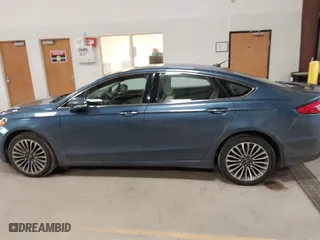2018 Ford Fusion Titanium with VIN 3FA6P0D97JR271966, listed as a IAAI auction lot 41722535 with 118,304 mi miles. Bid and sale history available at carsss.com. Image 14.