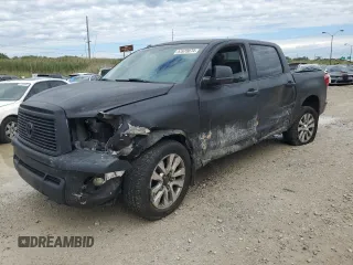 2010 Toyota Tundra 4WD Truck LTD with VIN 5TFHW5F17AX099536, listed as a Copart auction lot 57670074 with 282,722 mi miles and Salvage Title. Bid and sale history available at carsss.com. Image 1.