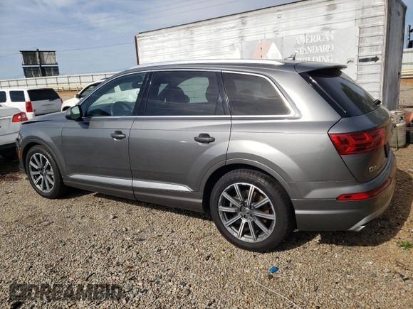 2017 Audi Q7 Prestige with VIN WA1VAAF78HD056506, listed as a Copart auction lot 53528145 with 156,140 mi miles and Salvage title. Bid and sale history available at DreamBid. Image 2.