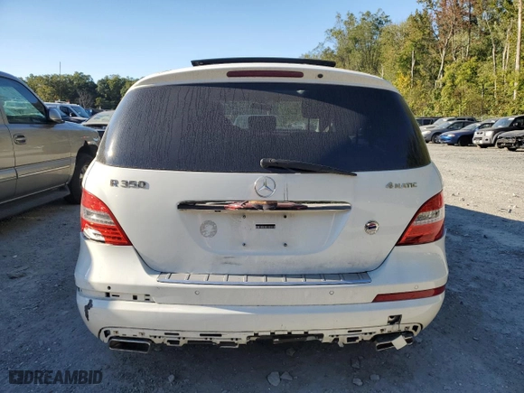 2011 Mercedes-Benz R-Class R 350 with VIN 4JGCB6FE1BA127233, listed as a Copart auction lot 73238394 with 0 mi miles and Salvage Title. Bid and sale history available at carsss.com. Image 6.