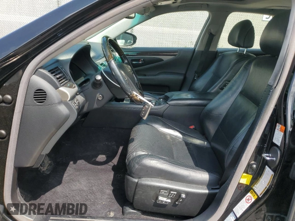 2015 Lexus LS 460 with VIN JTHCL5EF0F5025490, listed as a Copart auction lot 64000615 with 203,507 mi miles and Salvage title. Bid and sale history available at DreamBid. Image 7.