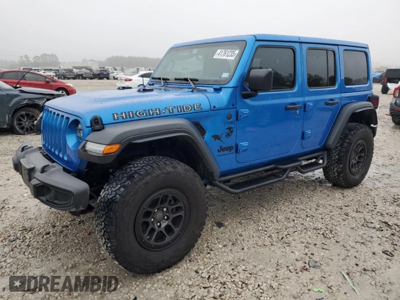 2023 Jeep Wrangler Sport S with VIN 1C4HJXDGXPW692324, listed as a Copart auction lot 41761235 with 15,660 mi miles and Salvage Title. Bid and sale history available at DreamBid. Image 1.