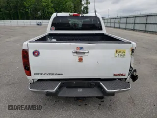2012 GMC Canyon SLE1 with VIN 1GTD5MFE3C8108163, listed as a Copart auction lot 54492754 with 155,689 mi miles and Salvage Title. Bid and sale history available at carsss.com. Image 6.