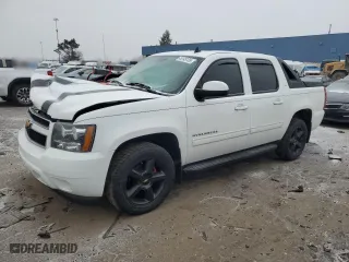 2012 Chevrolet Avalanche LT with VIN 3GNTKFE73CG312496, listed as a Copart auction lot 45145135 with 150,316 mi miles and Clean Title. Bid and sale history available at carsss.com. Image 1.