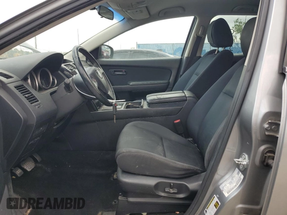 2012 Mazda CX-9 Sport with VIN JM3TB3BV4C0358070, listed as a Copart auction lot 56179335 with 206,590 mi miles and Salvage title. Bid and sale history available at DreamBid. Image 7.