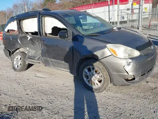 2005 Toyota Sienna LE with VIN 5TDBA23C15S032144, listed as a IAAI auction lot 41445395 with 258,574 mi miles and . Bid and sale history available at DreamBid. Image 1.
