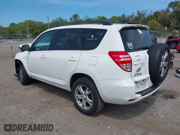 2012 Toyota RAV4 with VIN 2T3ZF4DV2CW111751, listed as a IAAI auction lot 41877351 with 129,579 mi miles. Bid and sale history available at carsss.com. Image 3.