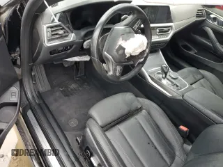 2021 BMW 4 Series 430i xDrive with VIN WBA73AP00MCE73967, listed as a Copart auction lot 75868144 with 28,132 mi miles and Salvage Title. Bid and sale history available at carsss.com. Image 8.