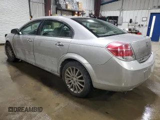 2008 Saturn Aura XR with VIN 1G8ZV57758F139844, listed as a Copart auction lot 89400555 with 120,567 mi miles and Salvage Title. Bid and sale history available at carsss.com. Image 2.