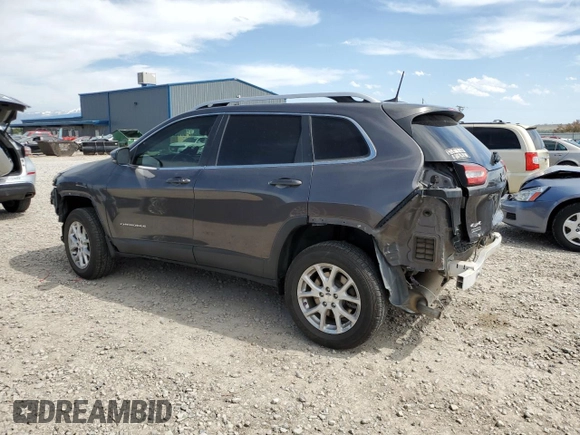2018 Jeep Cherokee Latitude Plus with VIN 1C4PJMLX0JD562180, listed as a Copart auction lot 57631285 with 105,923 mi miles and Salvage title. Bid and sale history available at DreamBid. Image 2.