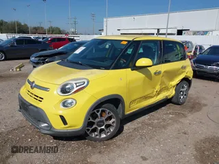 2014 FIAT 500L Trekking with VIN ZFBCFADH3EZ013347, listed as a IAAI auction lot 41551204 with 96,679 mi miles and . Bid and sale history available at DreamBid. Image 17.