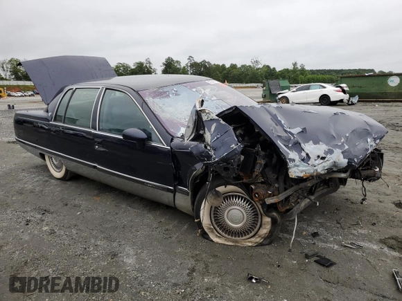 1994 Cadillac Fleetwood z VIN 1G6DW52P8RR724215, wystawiony jako Copart lot #57547715 z przebiegiem Nie podano mil oraz Szkoda całkowita • Salvage title. Historia ofert i sprzedaży dostępna na DreamBid. Obrazek 4.