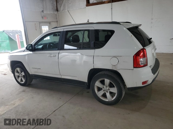 2012 Jeep Compass Sport with VIN 1C4NJDBB3CD522739, listed as a Copart auction lot 50993045 with 124,799 mi miles and Clean Title. Bid and sale history available at carsss.com. Image 2.