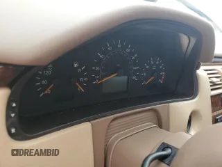 2002 Mercedes-Benz E-Class with VIN WDBJF65J82B397776, listed as a Copart auction lot 73745144 with 0 mi miles and Salvage Title. Bid and sale history available at carsss.com. Image 9.