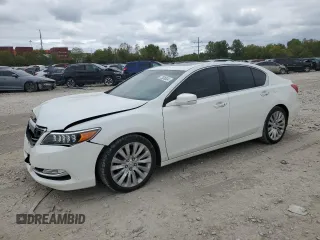 2015 Acura RLX Advance Pkg with VIN JH4KC1F97FC001275, listed as a Copart auction lot 72836534 with 57,298 mi miles and Salvage Title. Bid and sale history available at carsss.com. Image 1.