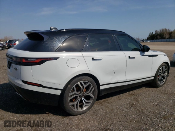 2018 Land Rover Range Rover Velar R-Dynamic HSE with VIN SALYM2RV5JA709397, listed as a Copart auction lot 45673293 with 0 mi miles. Bid and sale history available at carsss.com. Image 3.